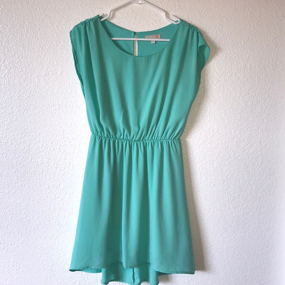 GB fan faves turquoise dress